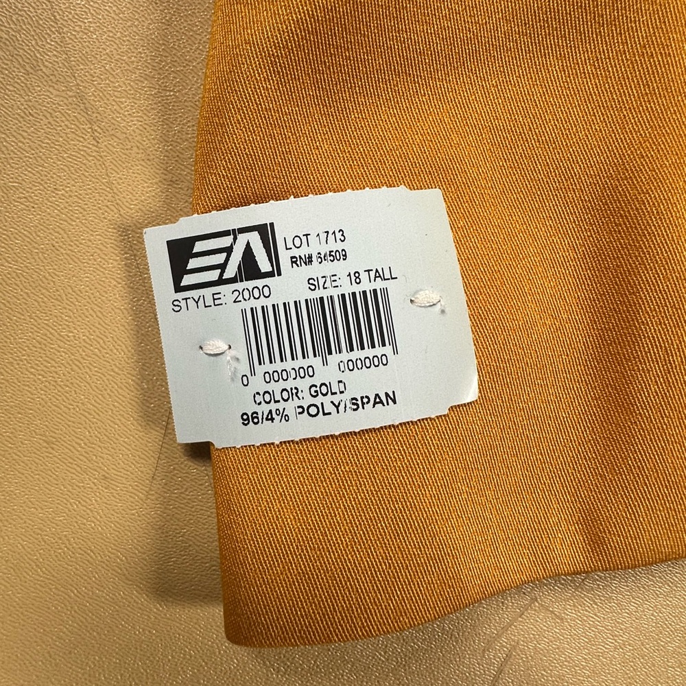 Men's Mustard Yellow Blazer - Picture 3 of 4